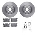 Dynamic Friction Co 6512-10005, Rotors with 5000 Advanced Brake Pads includes Hardware 6512-10005